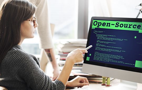 Open-Source Access Coding Source Technology Concept